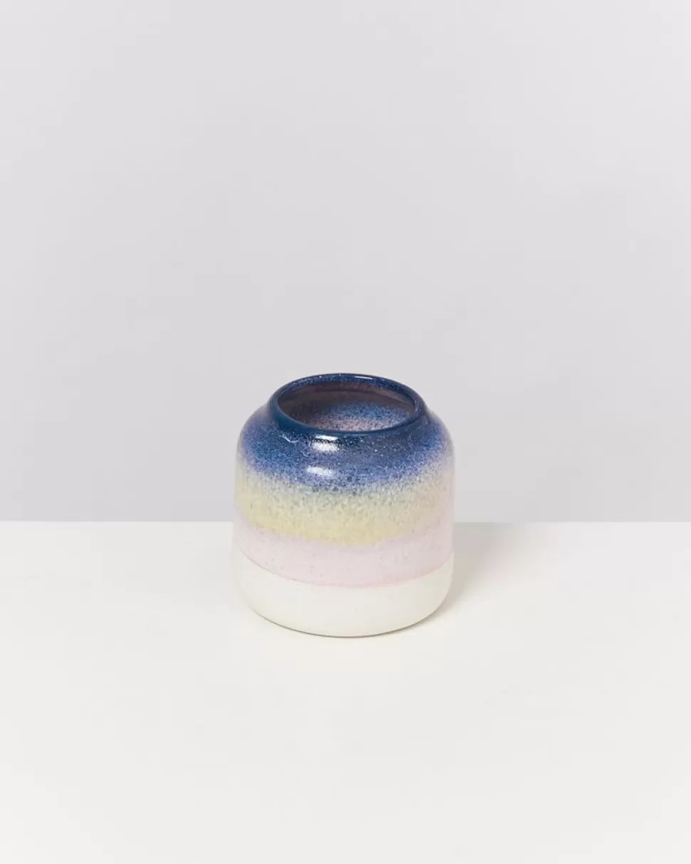 Motel a Miio Bebe Vase Blau Rosa Gesprenkelt | Bebe