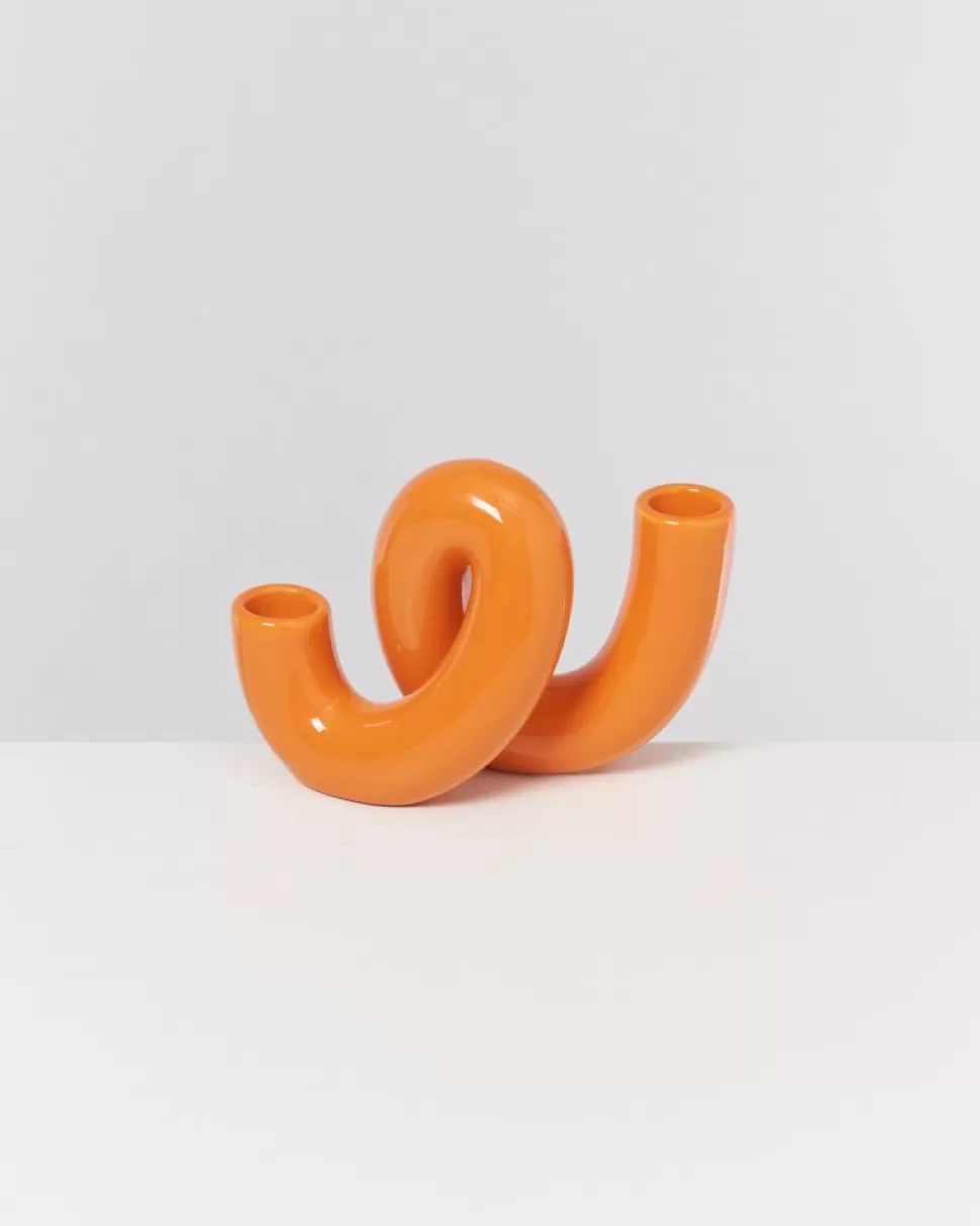 Motel a Miio X Ju Schnee Mala Kerzenstander Orange | Motel A Miio X Ju Schnee