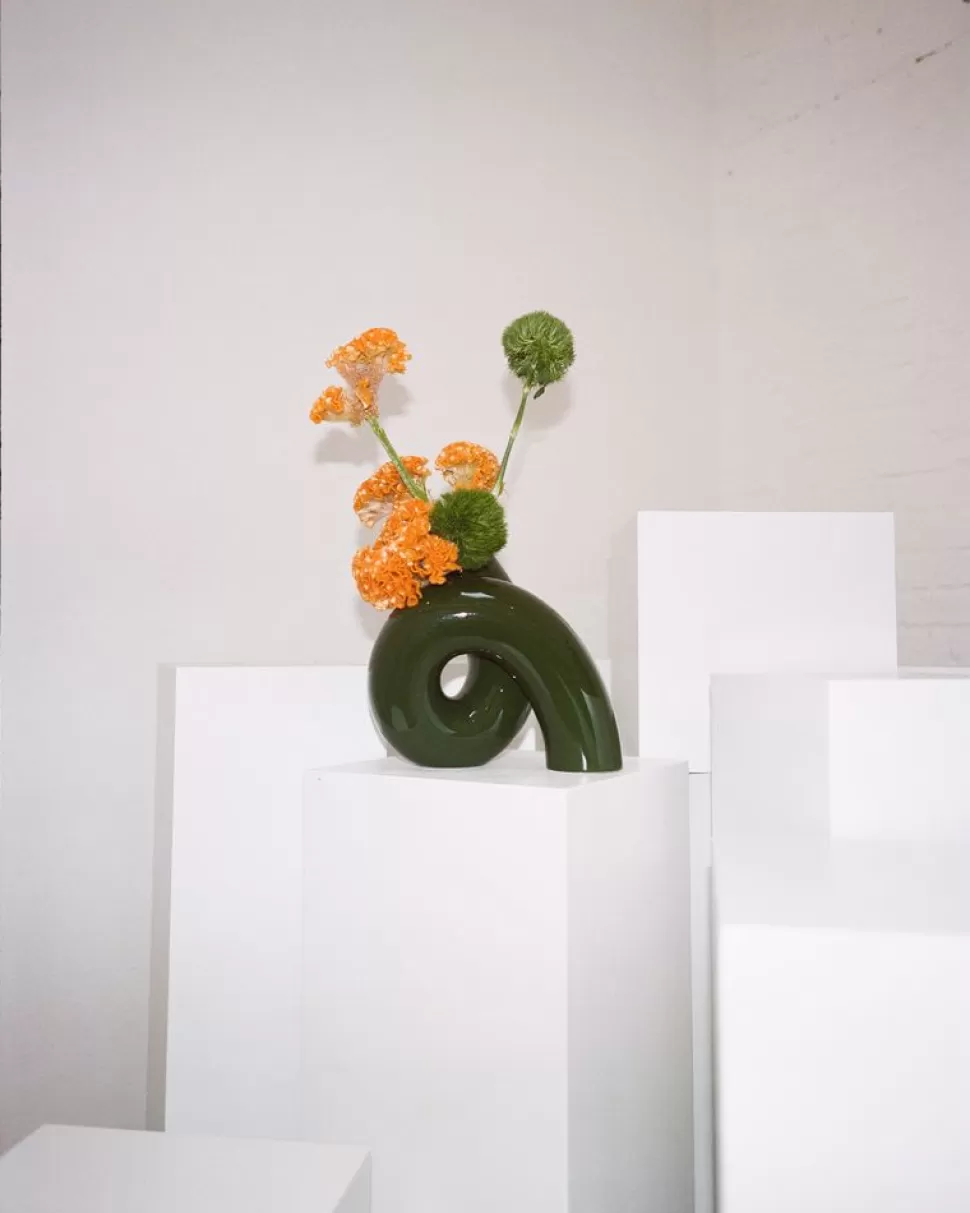 Motel a Miio X Ju Schnee Viparita Vase L Grun | Motel A Miio X Ju Schnee