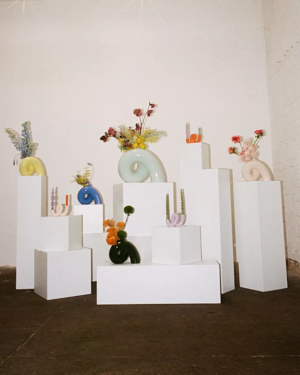 Motel a Miio X Ju Schnee Viparita Vase L Grun | Motel A Miio X Ju Schnee